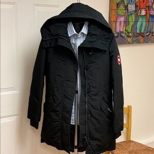 Canada Goose black  Ski & Snow Jacket (missing fur)